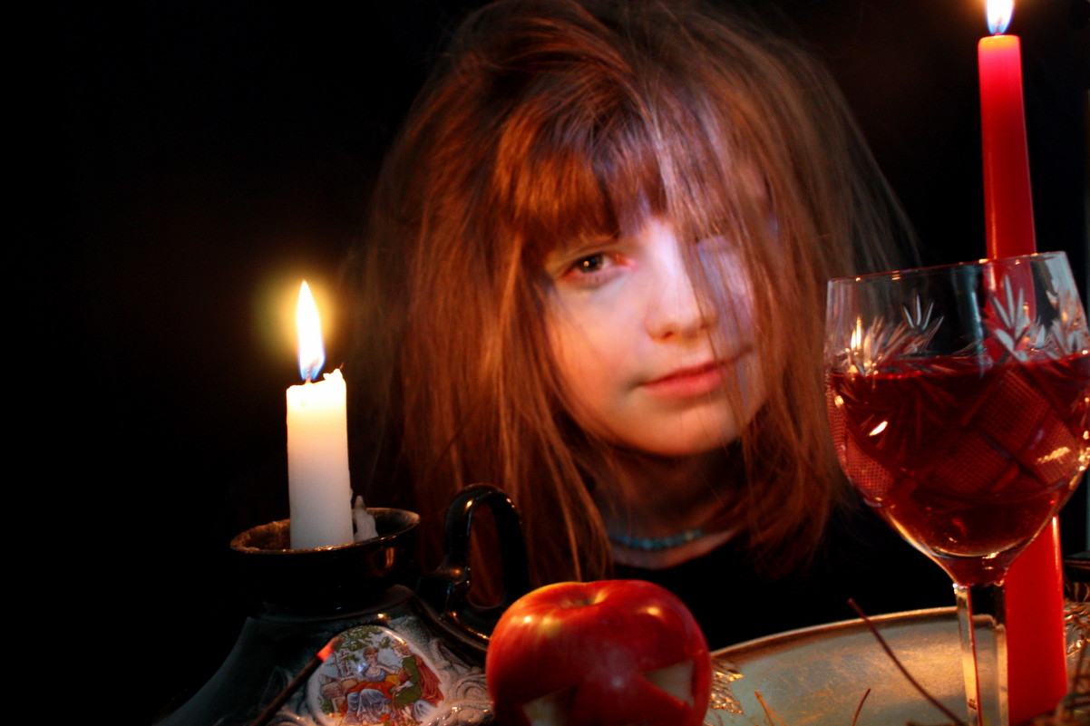 Вампирёныш (портрет дочери) - Александра Романова 