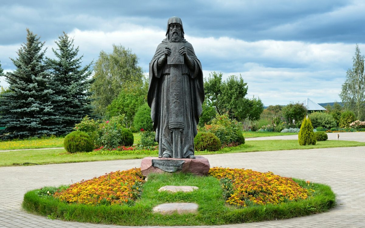 Памятник Герасиму Болдинскому  - монаху, богослову, основателю Болдинского монастыря. - Милешкин Владимир Алексеевич 