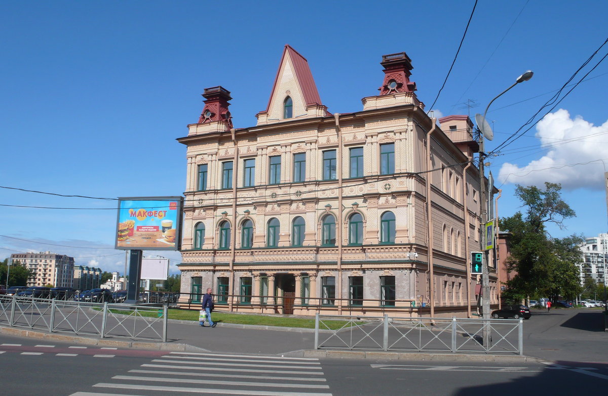 СПб.Дома на улице Большая Зеленина - Таэлюр 