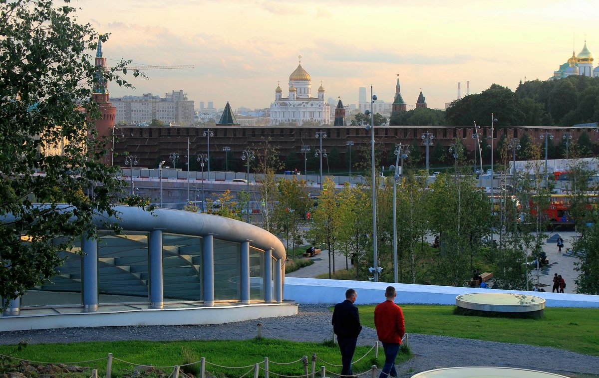 Москва парк Зарядье - Горкун Ольга Николаевна 