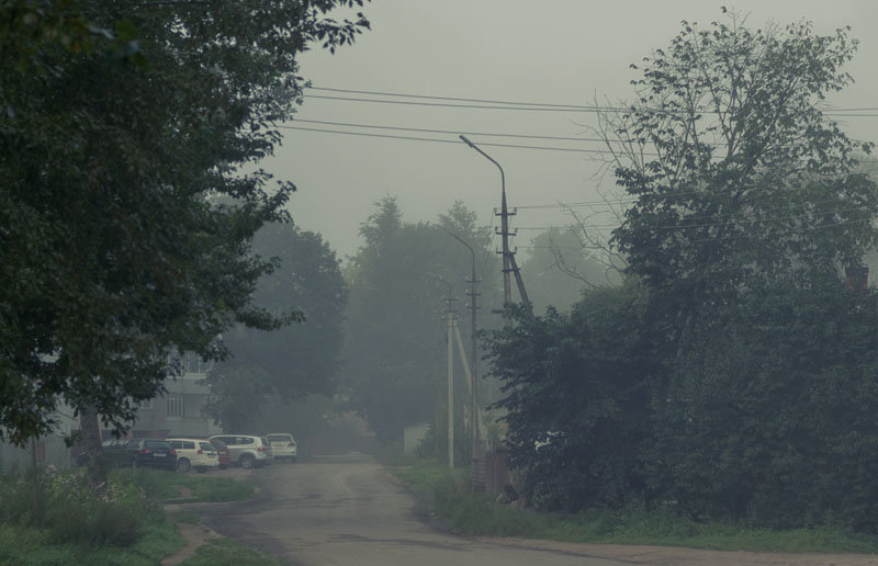 Туман упал на город- бегом снимать..** - Виктор Грузнов
