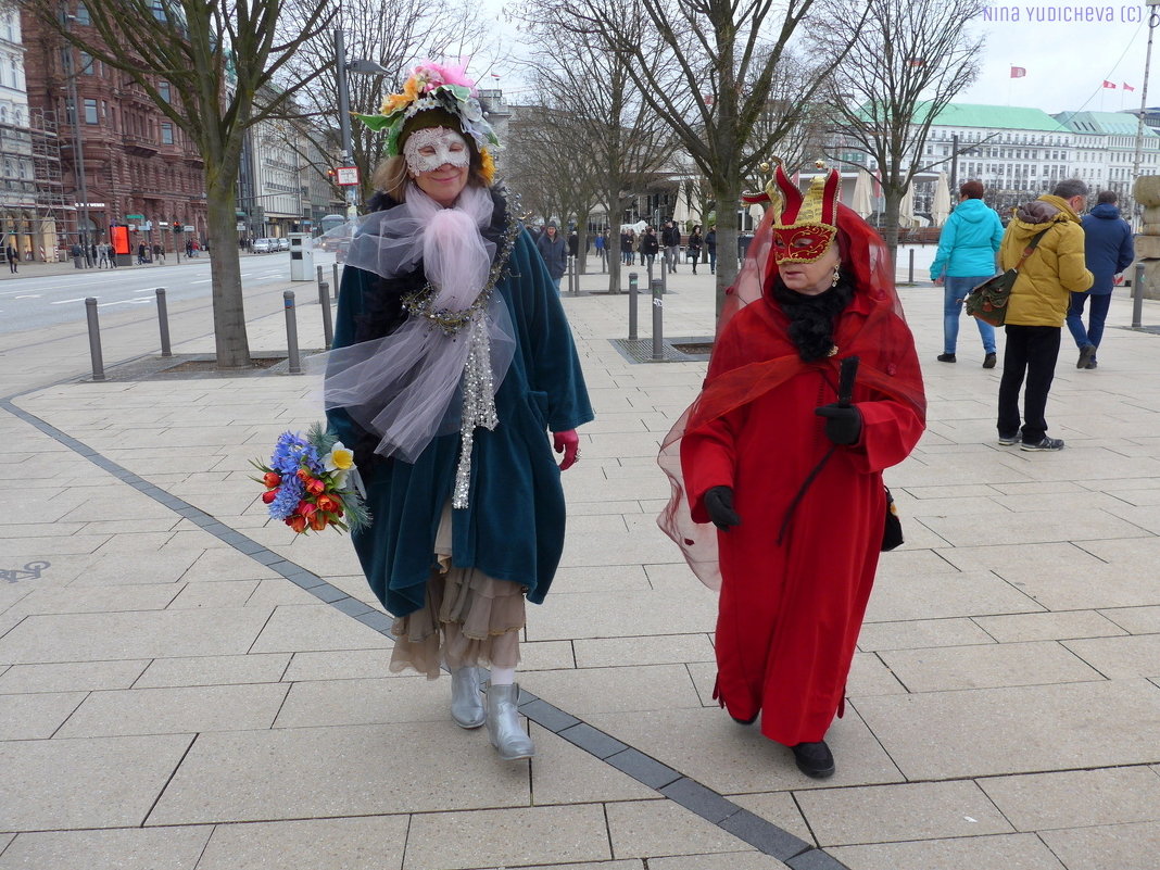 Venezianischer Karneval in Hamburg 2018 - Nina Yudicheva