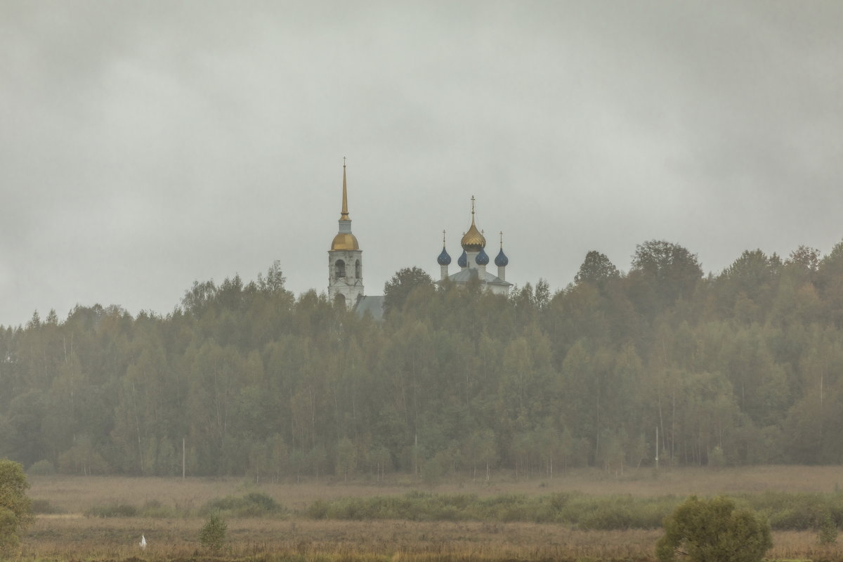 осень на волге. - юрий макаров