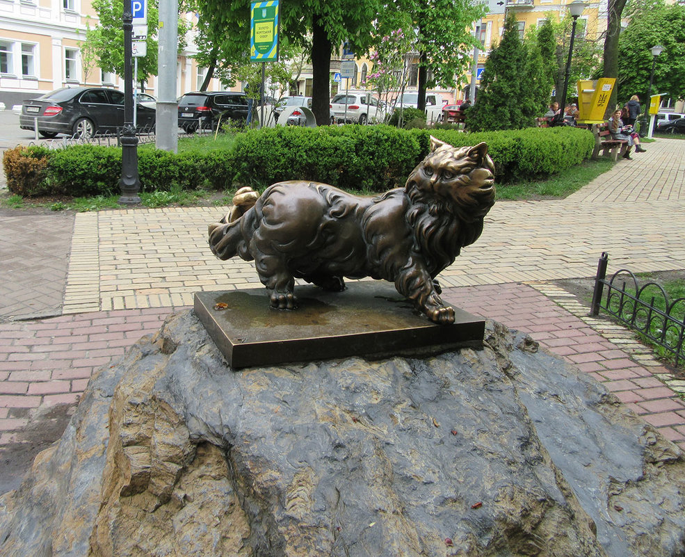 Памятник коту Пантюше, г. Киев - Tamara *