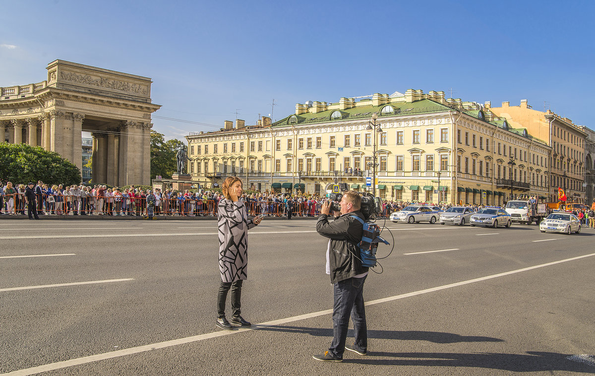 Крестный ход в честь небесного покровителя Санкт-Петербурга святого Александра Невского - bajguz igor