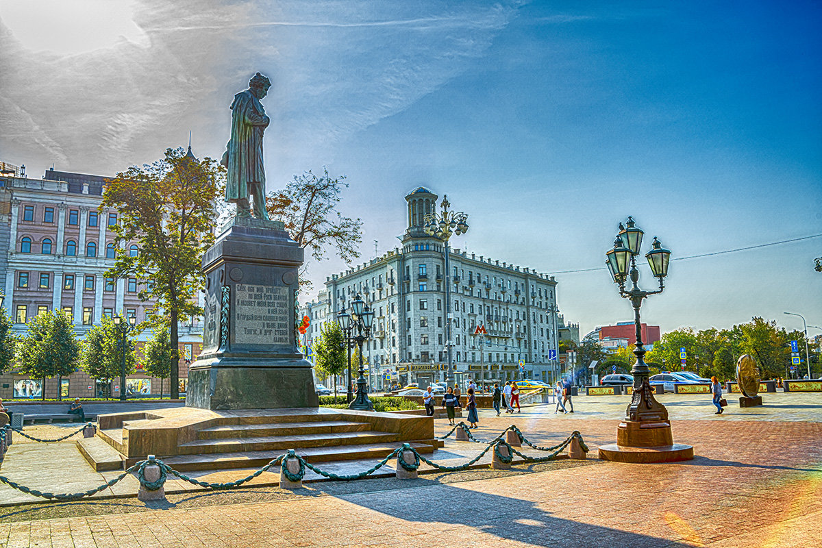 Пушкинская площадь москва картинки