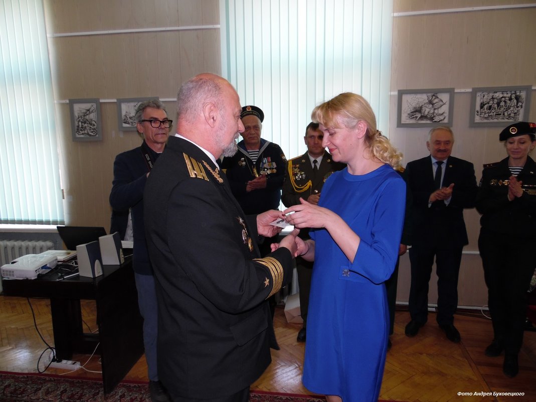 Награждения медалью вице-адмирала Иллариона Афанасьевича  Повалишина! - Андрей Буховецкий