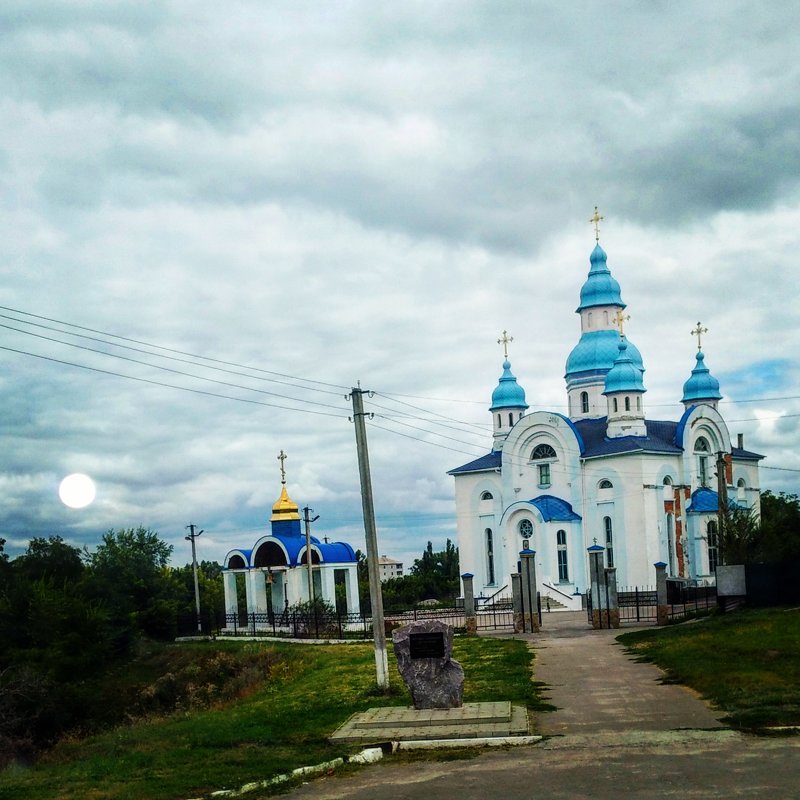 Храм в Царичанке! - Виктория 