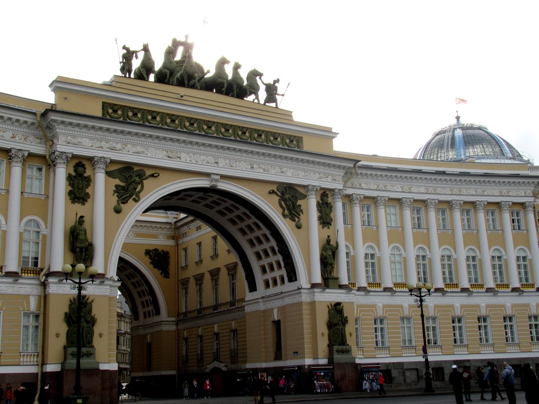 Триумфальная арка здания Главного штаба - Елена Павлова (Смолова)