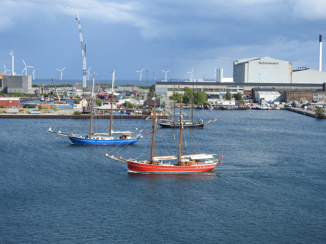 В порту Копенгагена - Natalia Harries