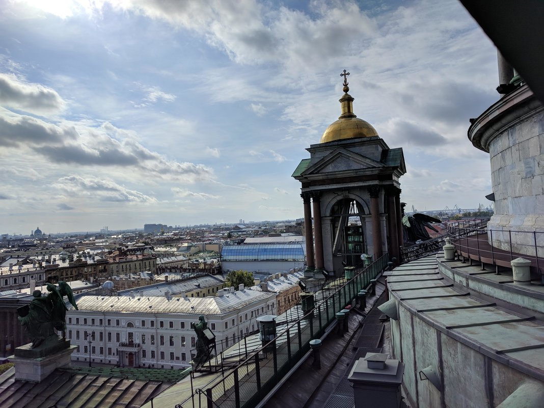 С крыши Исаакиевского собора - Марина Птичка