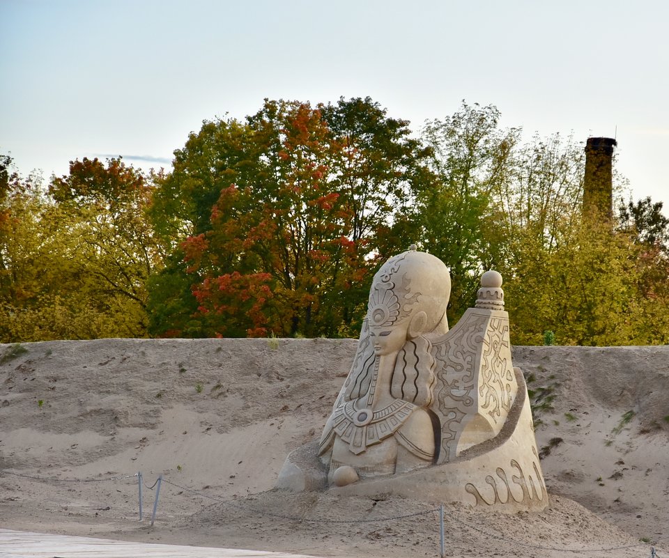 Скульптура из песка - Teresa Valaine