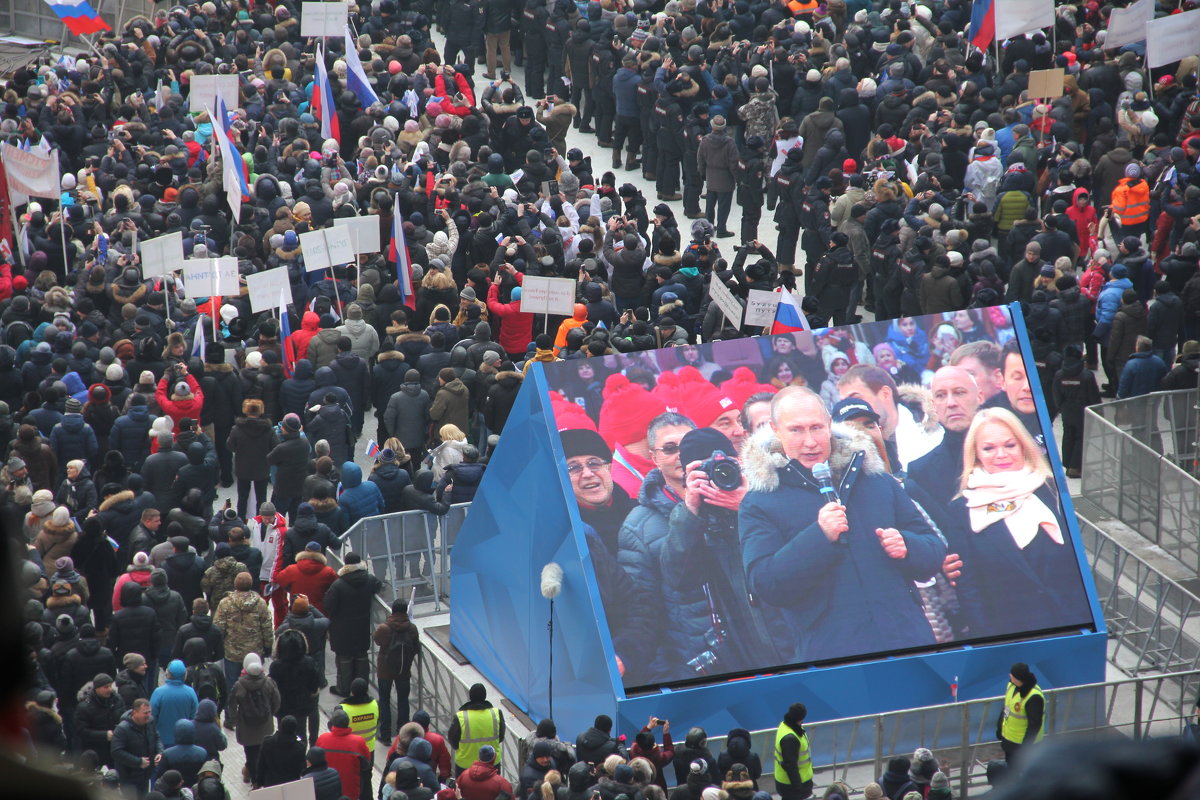 В. Путин на стадионе - Валерий 