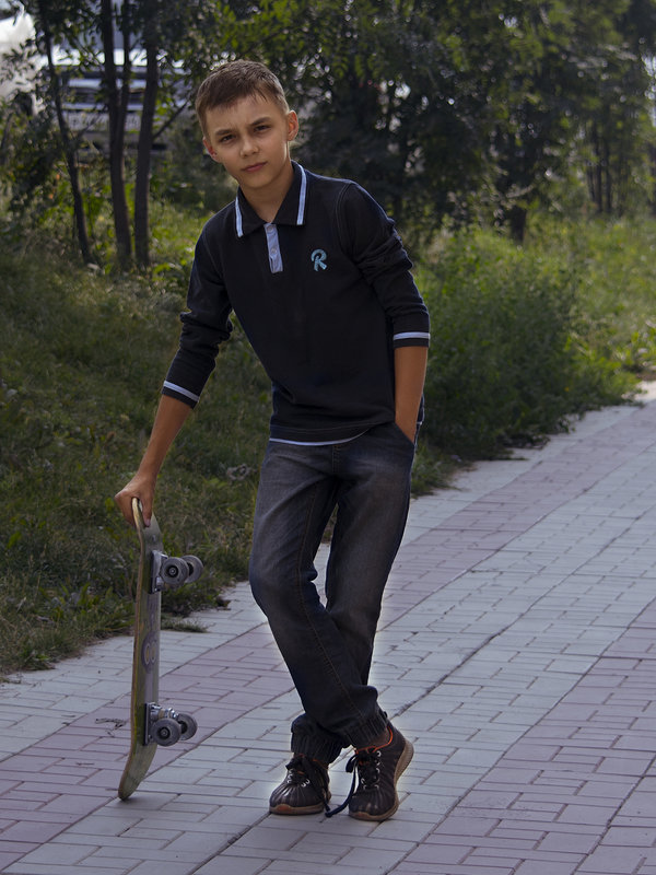 летняя прогулка со скейтом - Светлана Сигаева