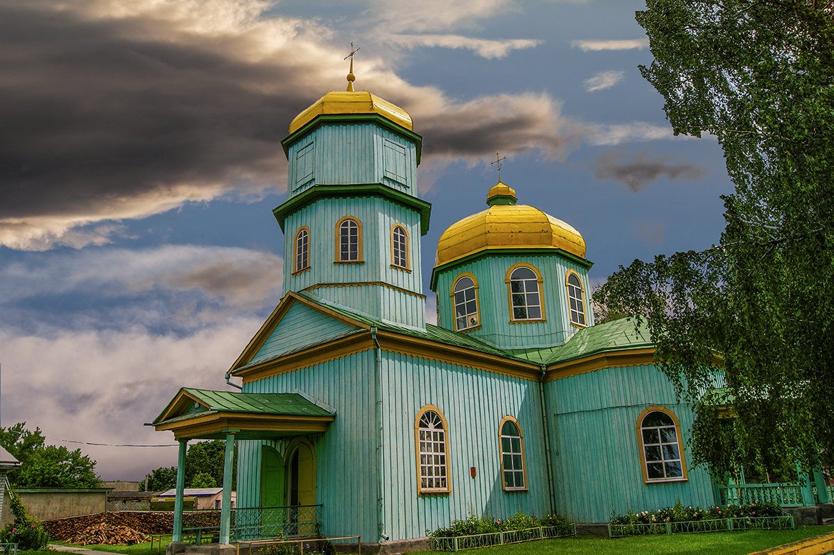 Деревянная церковь в Белоруссии - Игорь Сикорский