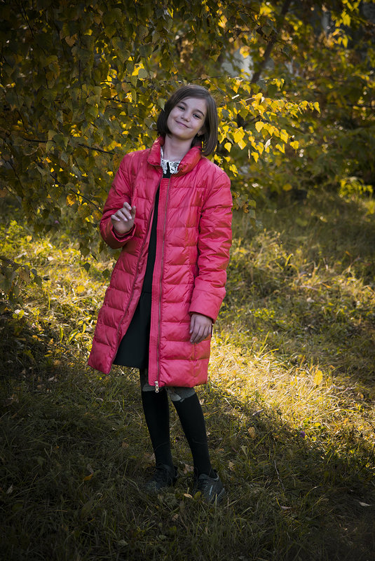 Осенняя прогулка после школы - Светлана Сигаева