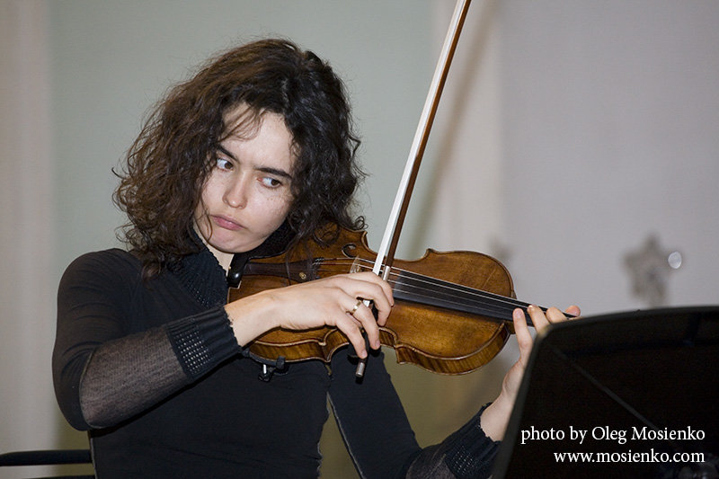 Алена Баева, скрипка - Олег Мосиенко
