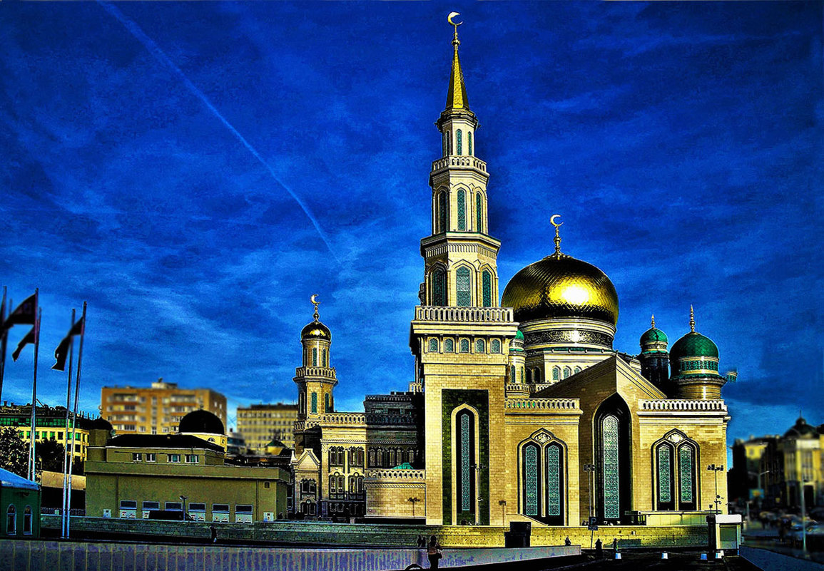 Главная мечеть.Москва - Валерий Антипов