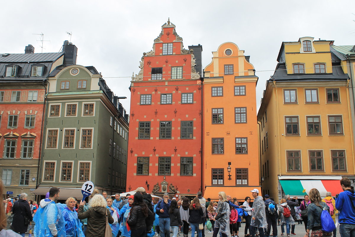 Стокгольм. Площадь Стурторьет (Stortorget) - tina kulikowa