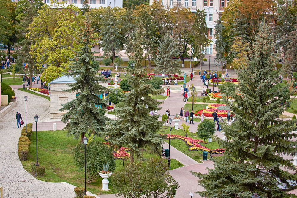 Пятигорск. Парк "Цветник". Достопримечательности - Николай Николенко