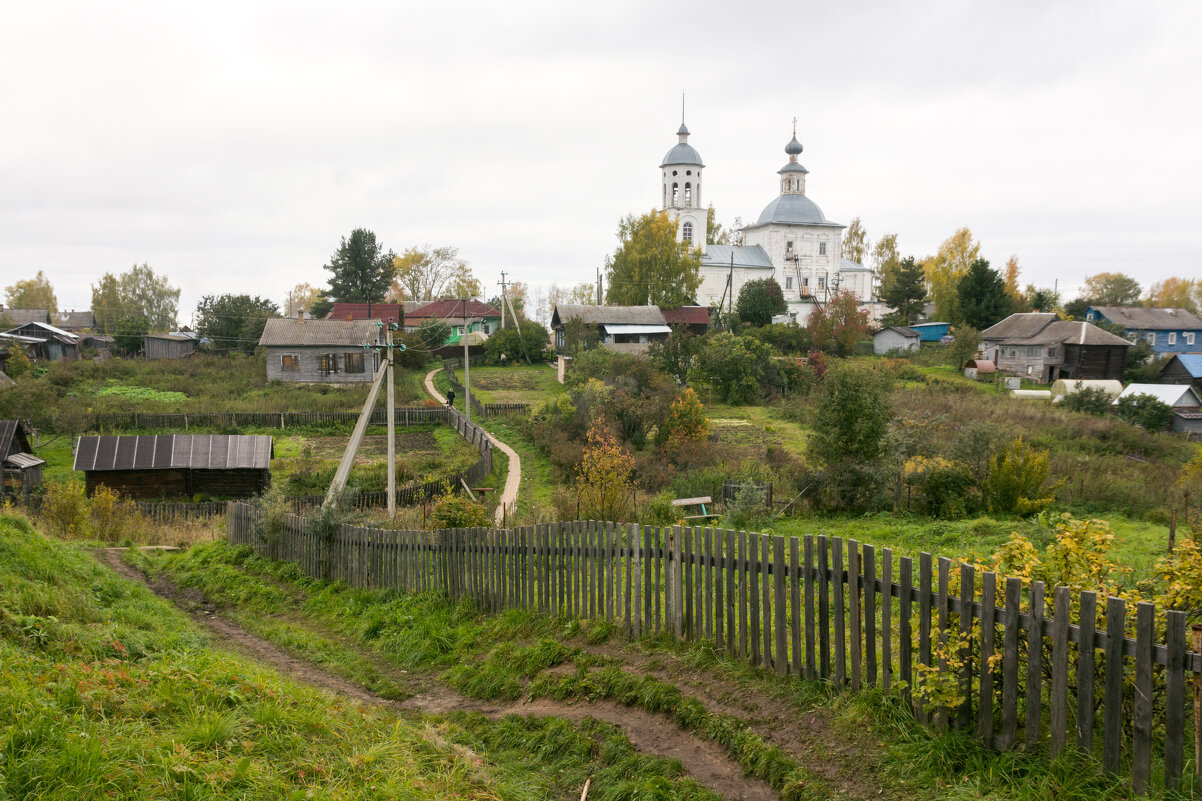 Осень в селе Кубенское - Татьяна Копосова