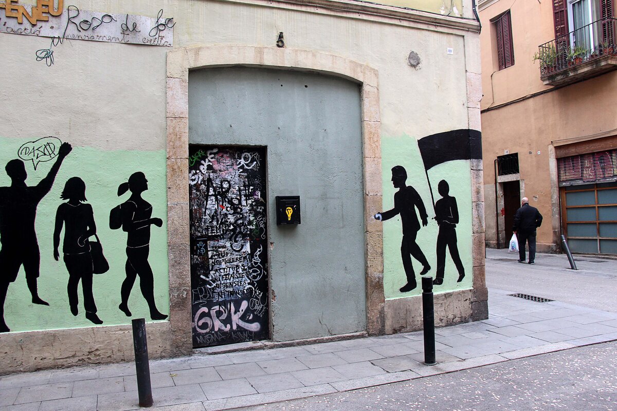Стрит-арт Барселоны (2) - Nina Karyuk