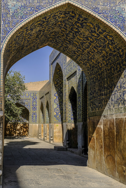 внутри мечети шейха Лютфуллы, г. Исфахан - Георгий А