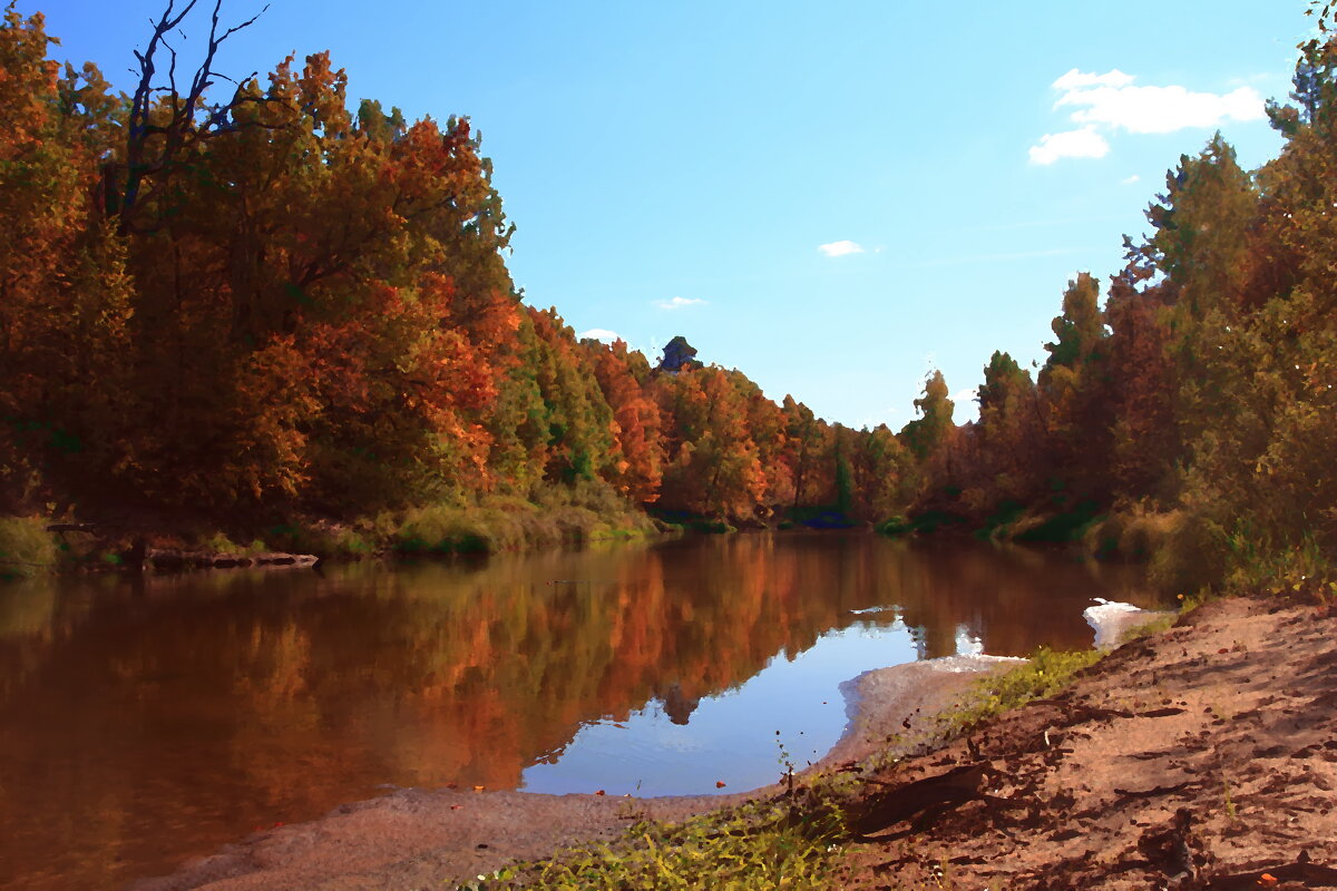Осень, река, тишина... - Владимир Акилбаев