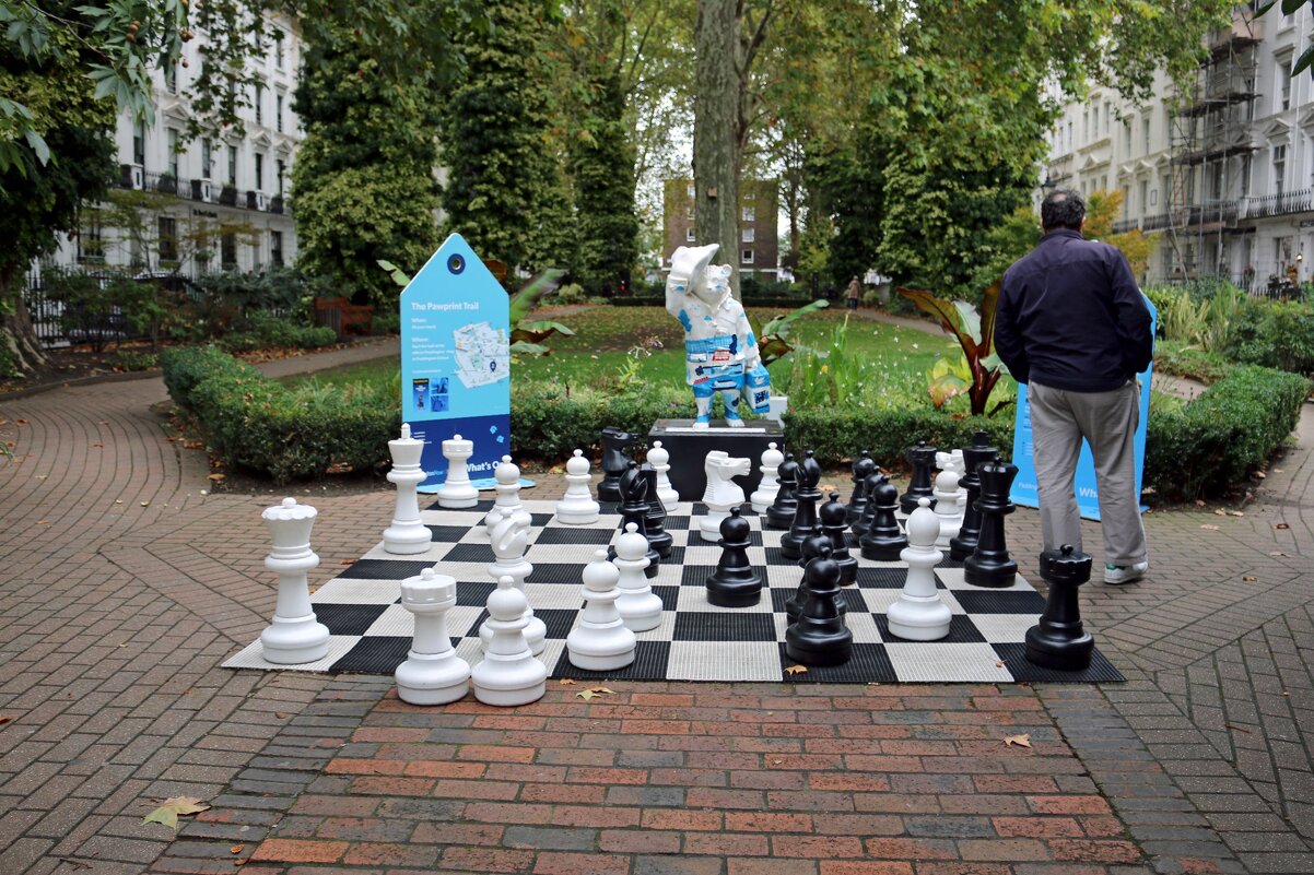 Уличные шахматы - Ольга 