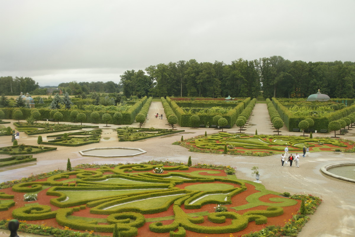 Вид на парк из дворца - esadesign Егерев