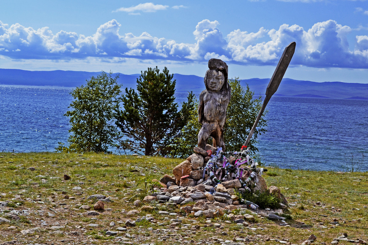 Фигура рыбака.(Малое Море,Байкал) - Светлана Воробьёва