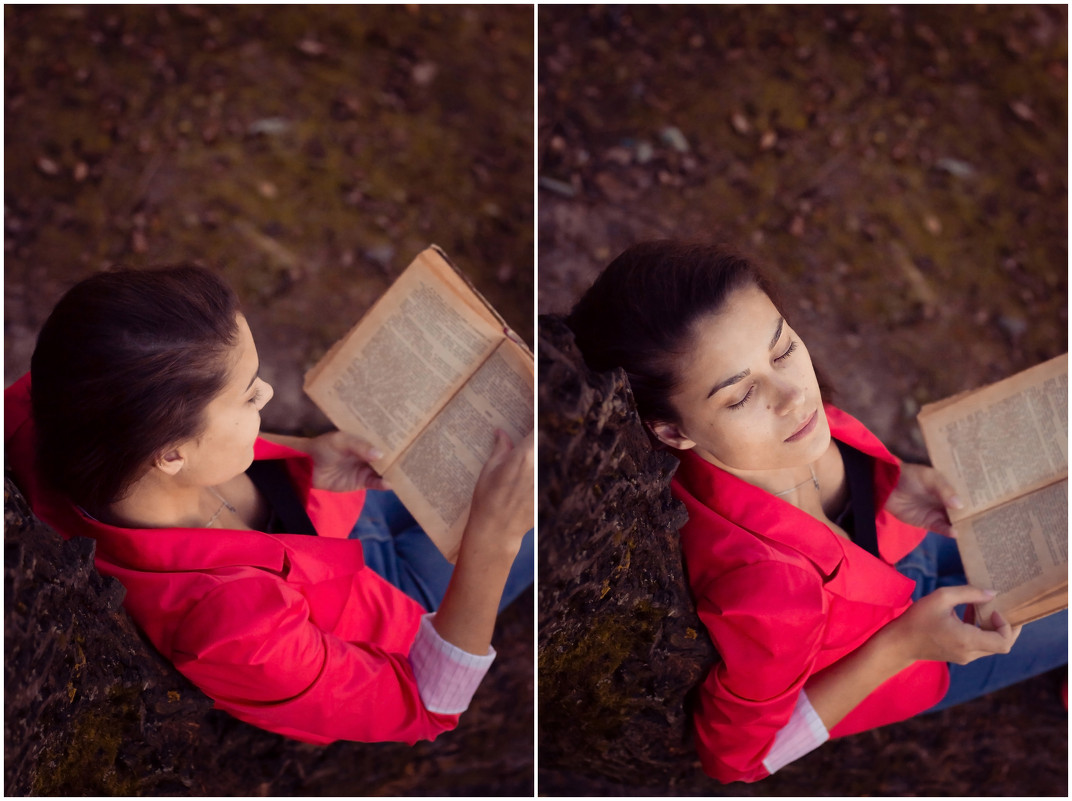 Девушка с книгой - Надежда 