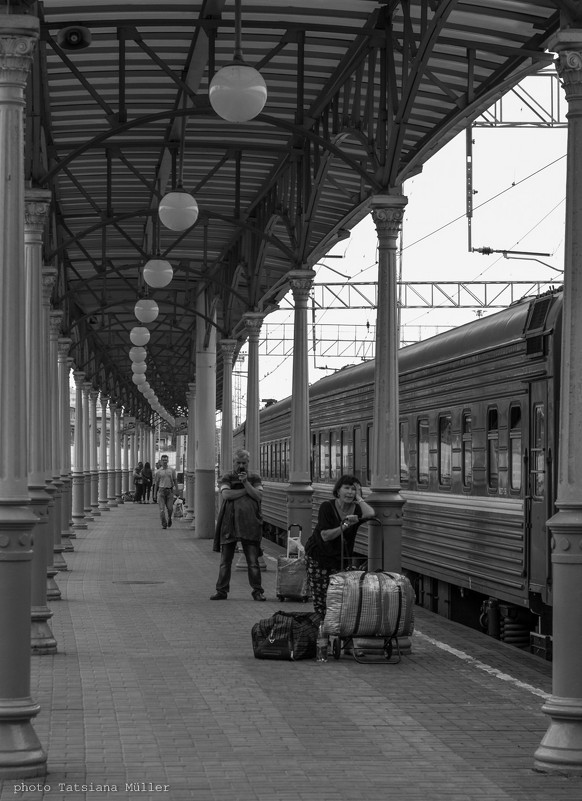 Белорусский вокзал, Москва - Татьяна Мюллер