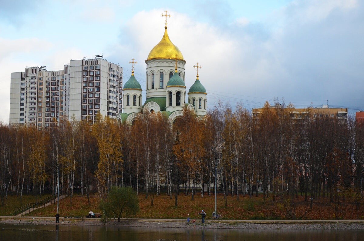 Храм Сергий Радонежского в Солнцево... - Наташа *****