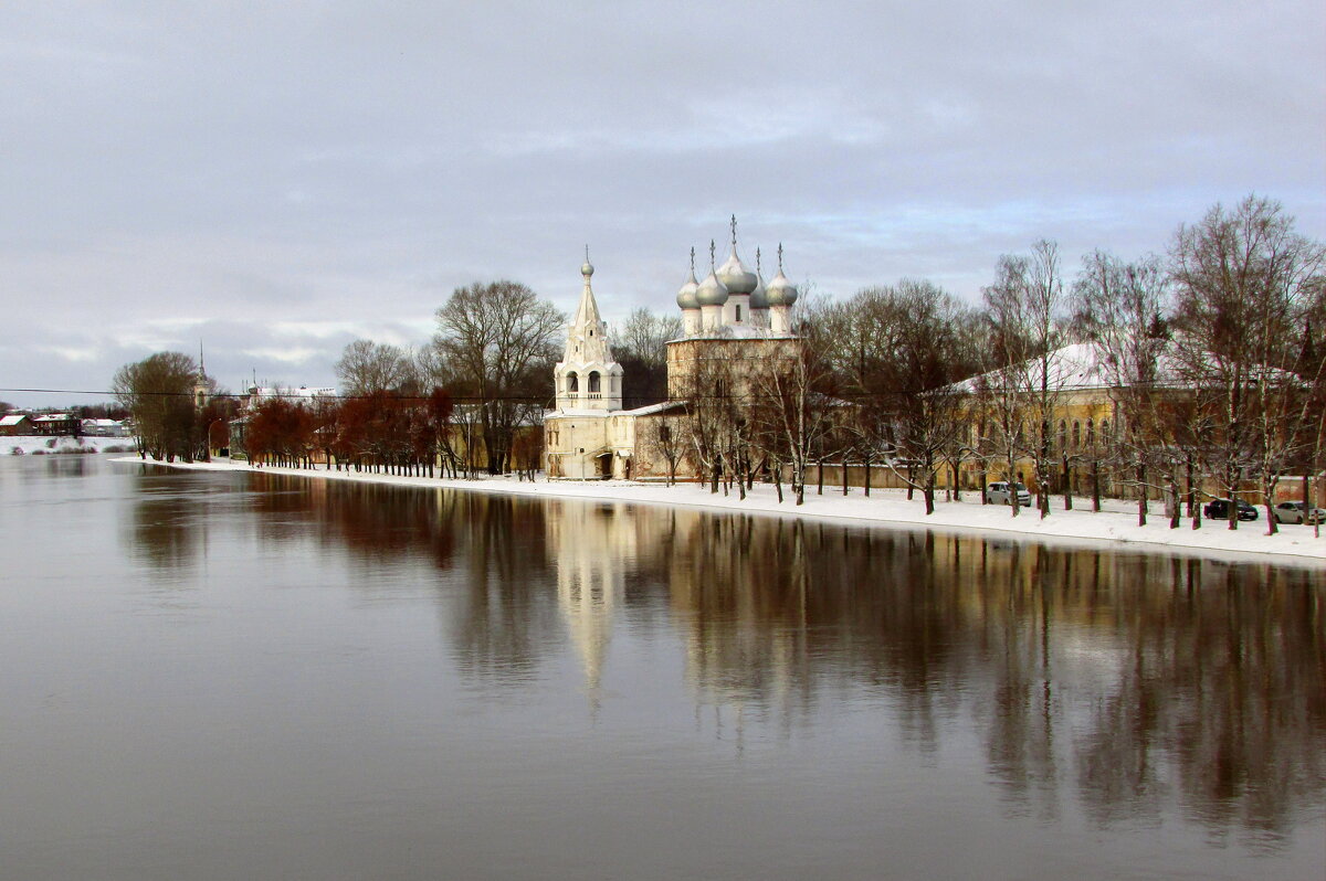 Уровень воды в реке Вологда этой осенью - irina 