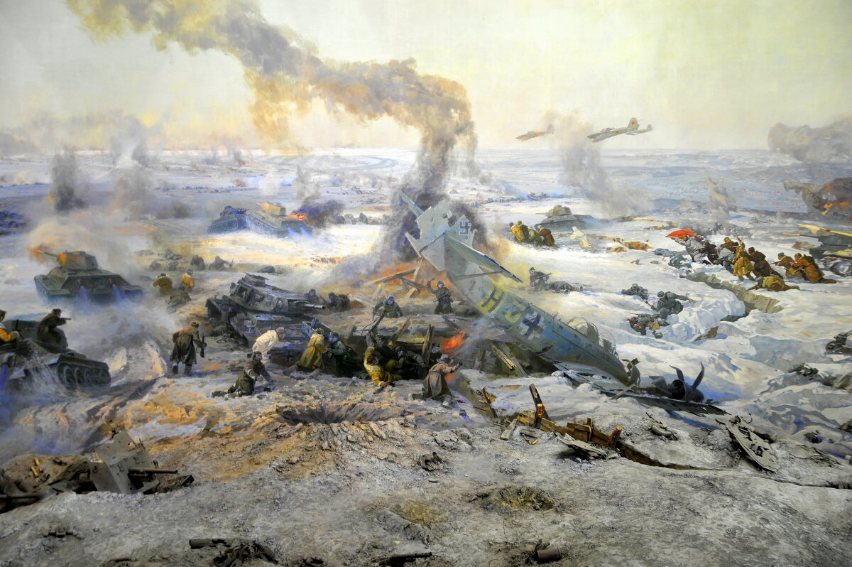 Панорама Сталинградская битва