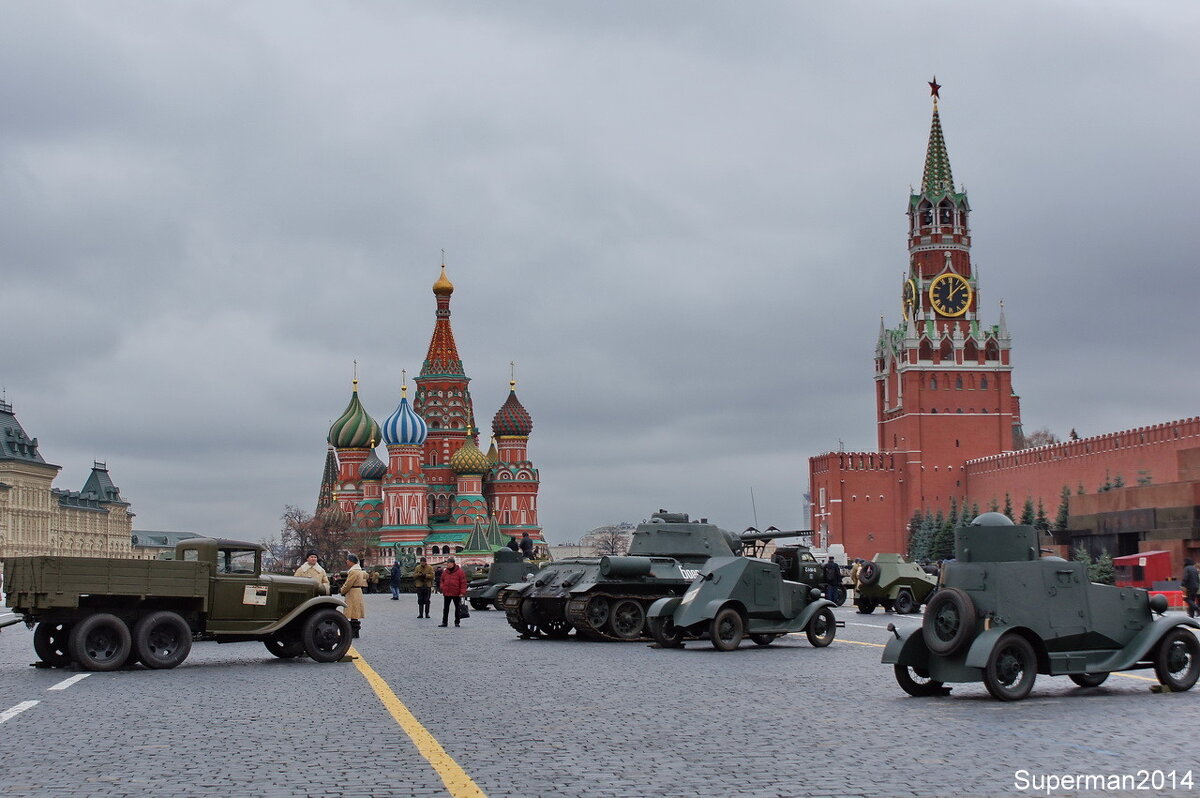 красная площадь в 1941 году