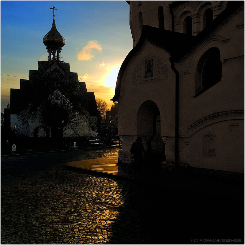 My magic Petersburg_03502_часовня Феодоровской церкви на ул. Полтавской - Станислав Лебединский