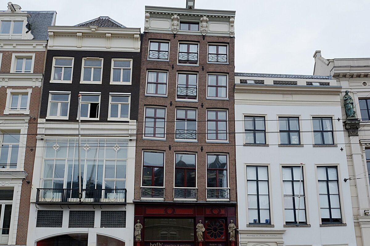Здания с наклоном Амстердам - wea *