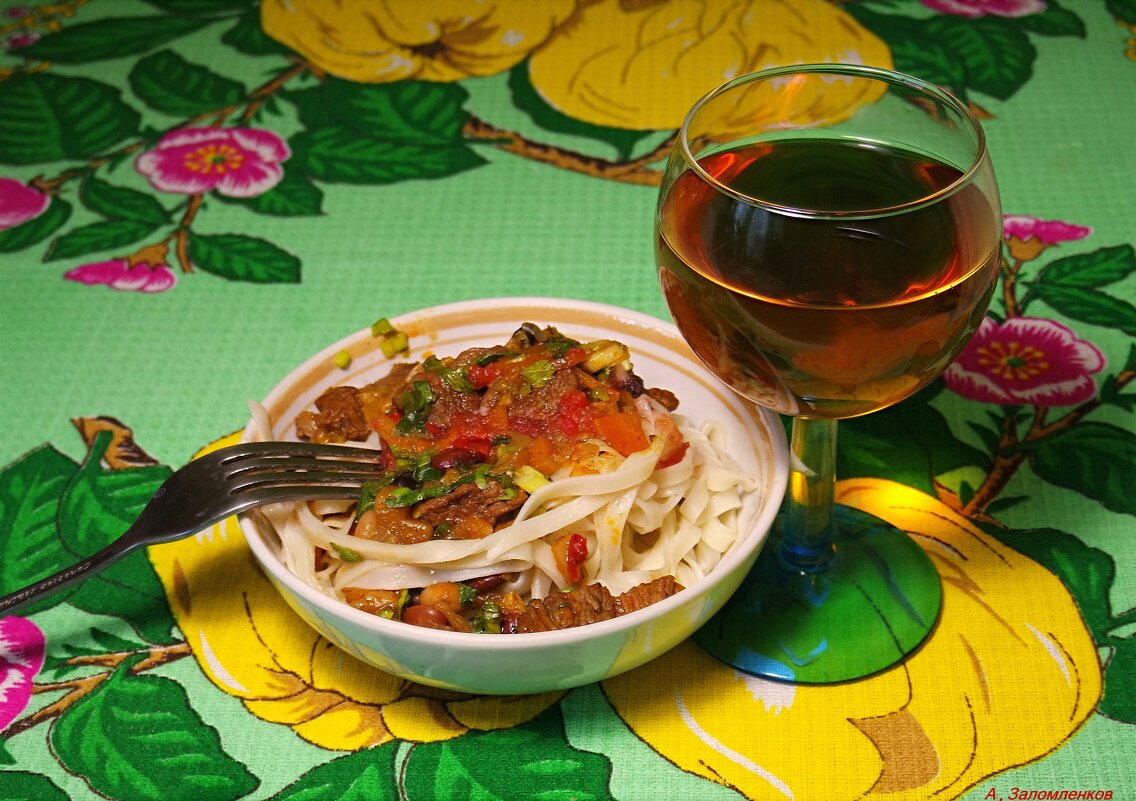 А на обед лагман сегодня мы вкушаем.. :-) - Андрей Заломленков