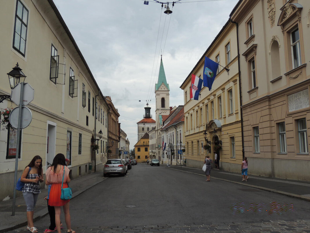 На улочках Загреба - Гала 