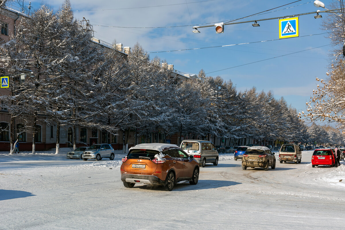 Проспект Мира, г. Комсомольск-на-Амуре. - Виктор Иванович Чернюк