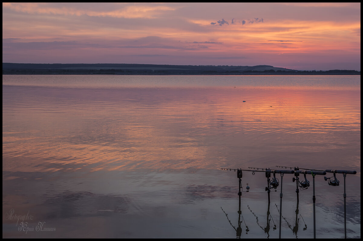 Летний вечер на Нововоронежском водохранилище 2014г - Юрий Клишин