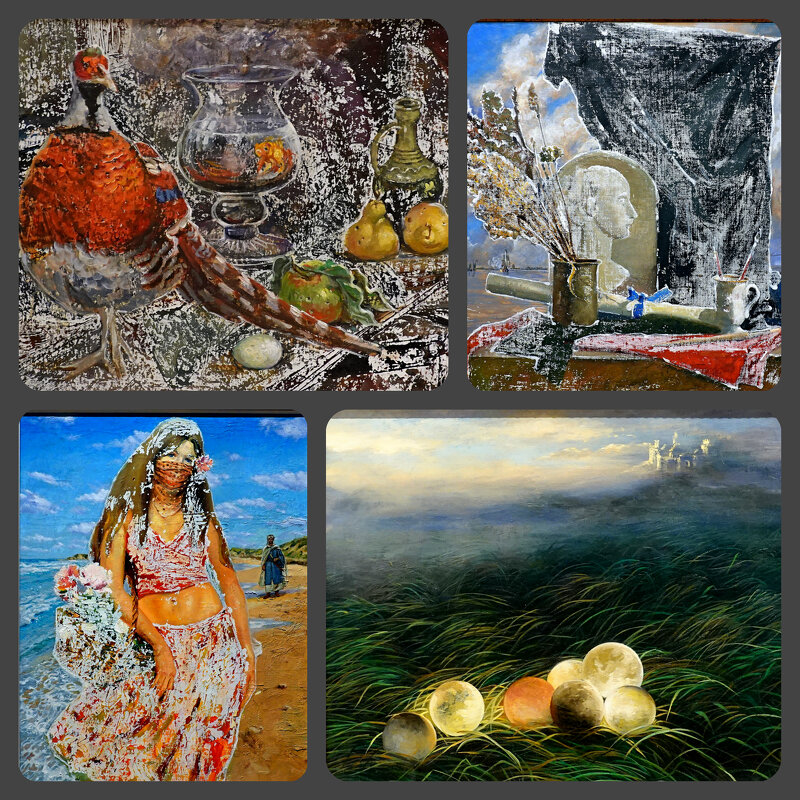 Photo collage on canvas - Photo paintings - ViarCanvas