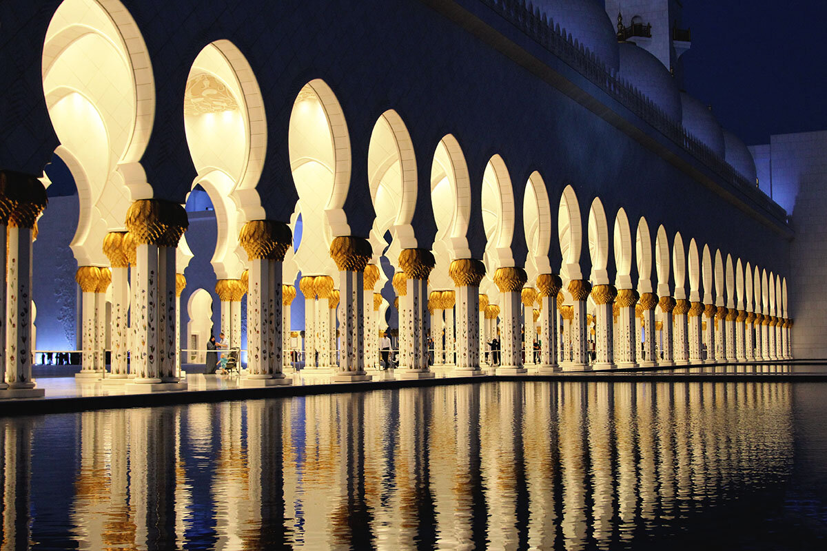 Мечеть шейха Зайда в Абу-Даби - Liliya 