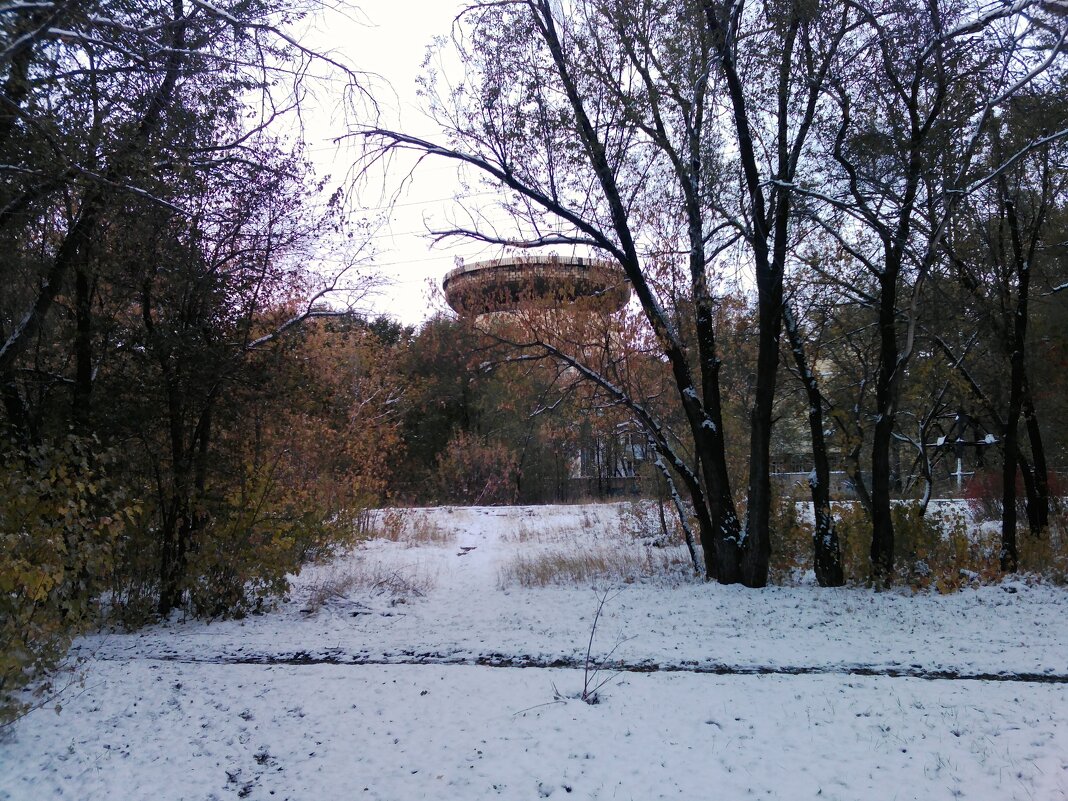 А в парке уже снег... - Георгиевич 