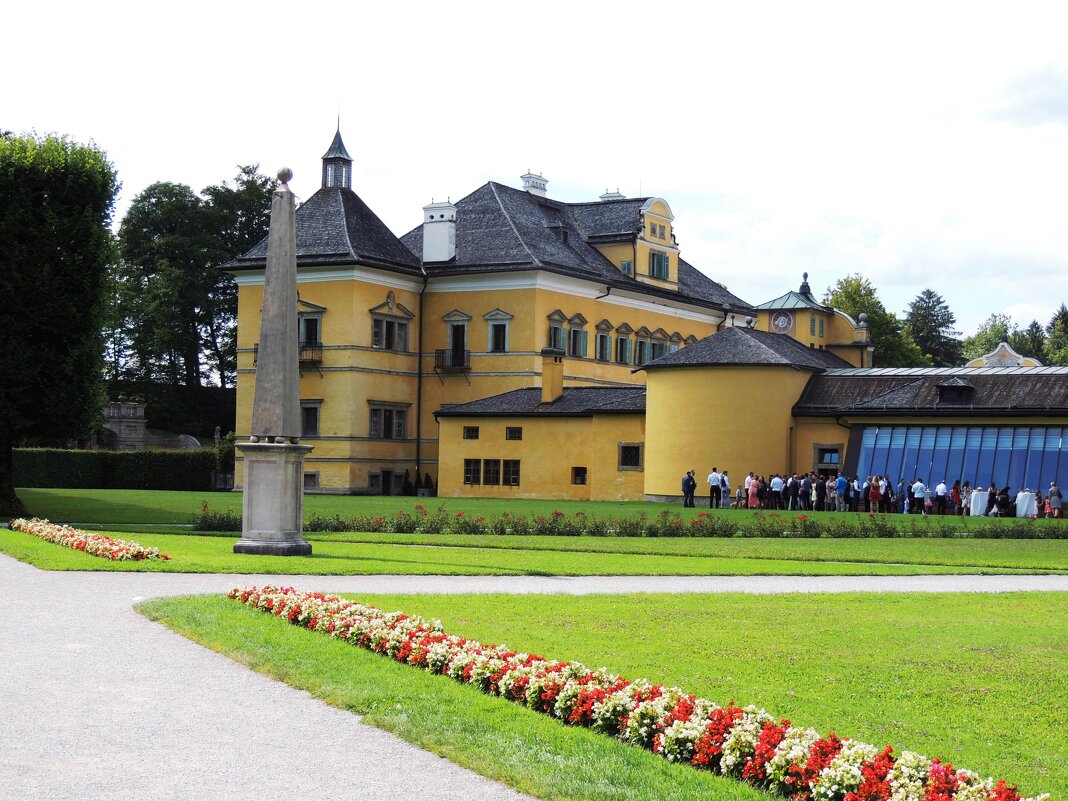 44Хельбрунн -загородный дворец  зальцбургских князей-архиепископов - Гала 