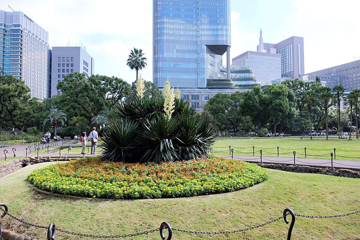 Токио парк Хибия Hibiya Park - wea *