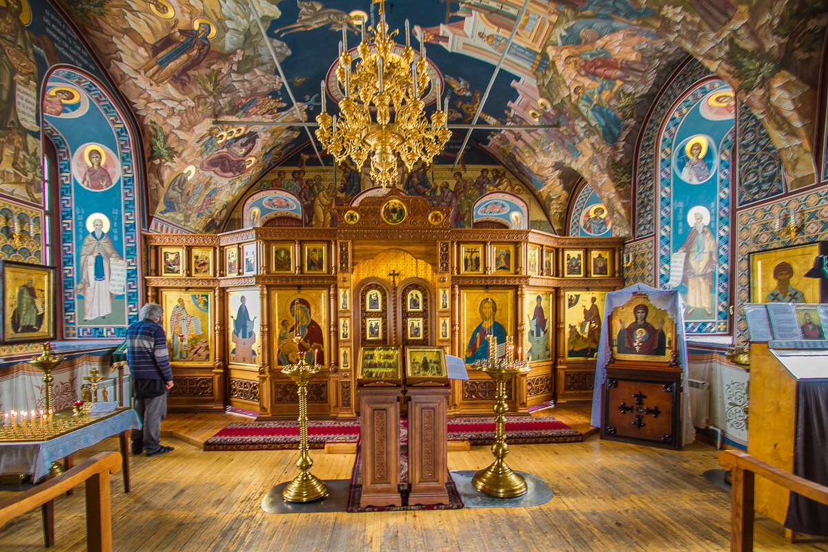 В храме Абалакского монастыря - Георгий Кулаковский
