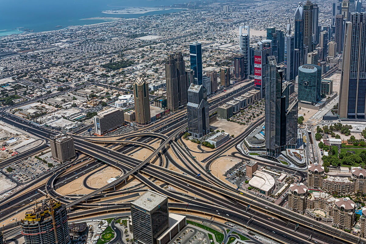 Dubai from Burj Khalifa 1 - Arturs Ancans